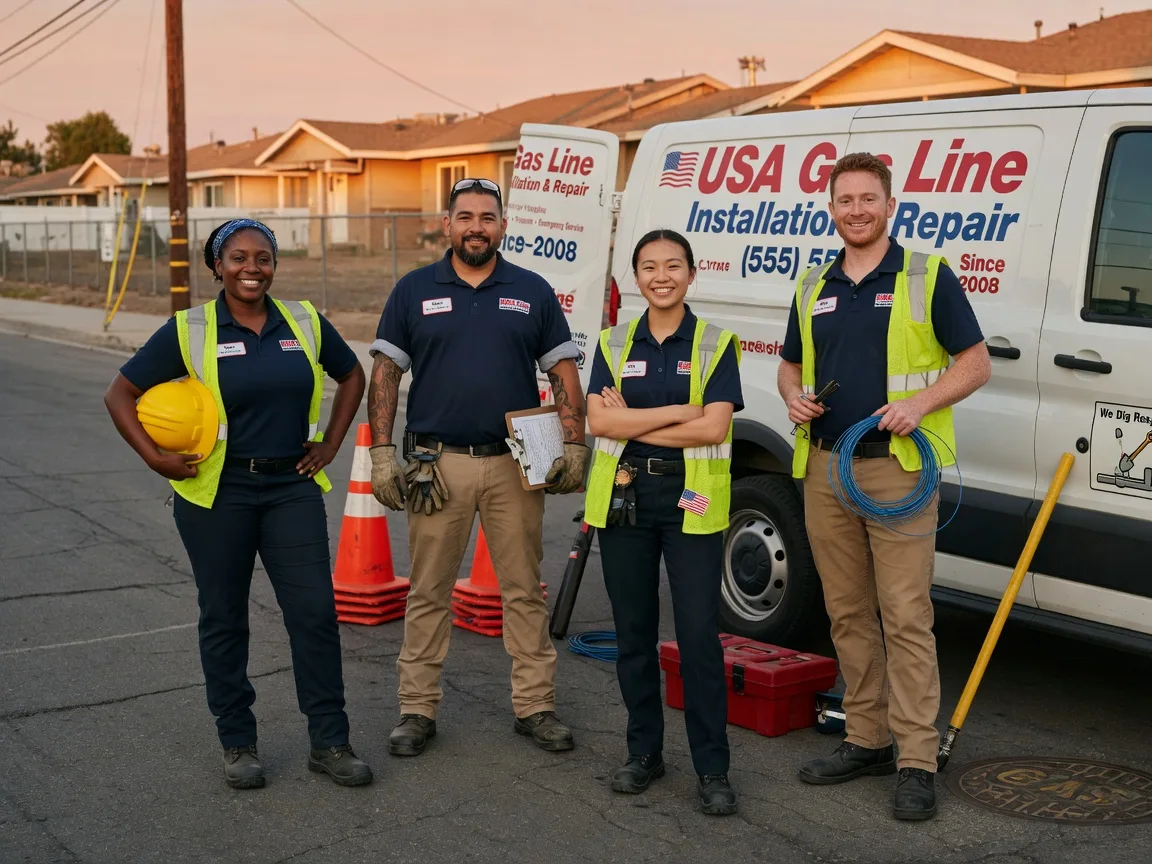 Gas Line Installation company in Newark, OH